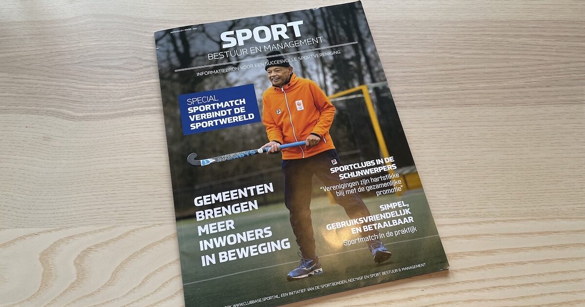 Sportmatch verbindt de sportwereld | Sport&Strategie