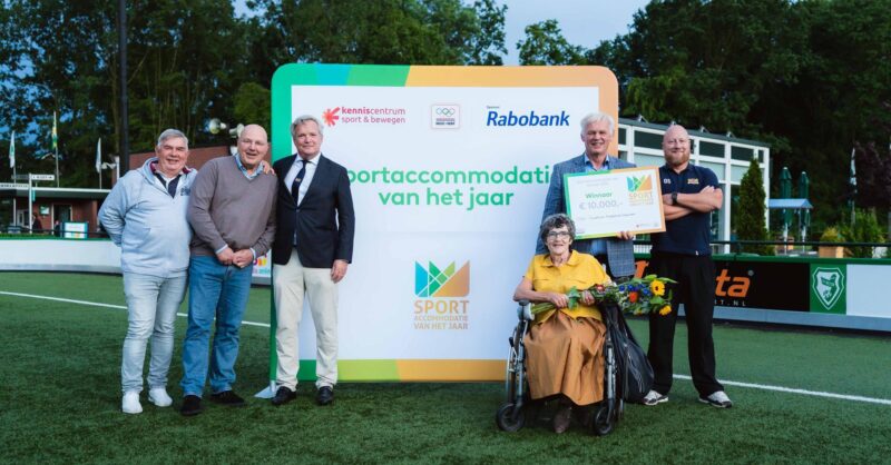 Clubhuis Rugbyclub Haarlem wint titel Sportaccommodatie van het jaar